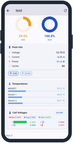 JK BMS Monitor App